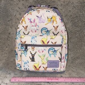 Pokémon Loungefly Evee & Evaluations  NWT
